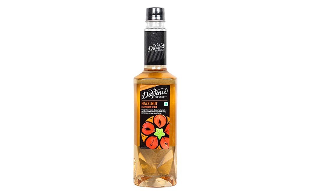 Davinci Hazelnut Flavoured Syrup    Glass Bottle  750 millilitre